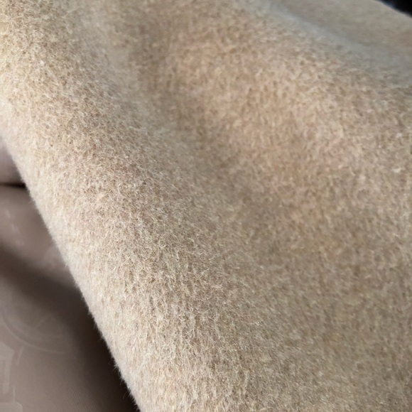 Wrap-front Wool-blend coat - Picture 3 of 5